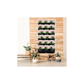 Miniatyrbillede 5 af 5: Hængende Plantepose 18 Lommer til Vertikale Vægplanter til Udendørs, Indendørs, Hjem, Altaner, Have - Sort