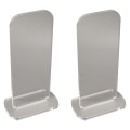 Miniatyrbillede 5 af 8: 2 stk. Akryl Boksehandske Stativ Vertikal Boksehandske Display Stativ Akryl Handsker Holder Transparent