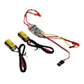 Miniatyrbilde 3 av 8: Elektriske hastighetsregulatorer Dual Way Bidirectional 10A ESC hastighetskontroll for RC modellskipstank