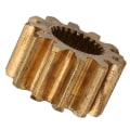 Miniatyrbild 6 av 8: 4305-0025-0012 servoväxel 12 kuggar i mässing 25 kuggar spline MOD 0.8 växelbyte servodelar