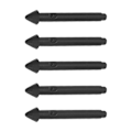 Miniatyrbillede 2 af 8: 5 stk Pro Tablet Stylus Pen Spids Sort 2H Sensitive Nøjagtig Fin Blank Tip Tablet Erstatningstips til Pro 7 6 5 4 Bog
