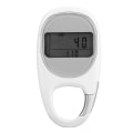 Miniatyrbillede 1 af 8: Trintæller Strømbesparende tilstand Tydeligt LCD-display Enkelt karabinhage skridttæller til udendørs sport Voksne børn