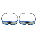 Miniatyrbilde 4 av 8: 144Hz DLP Link 3D-briller Oppladbare 3D Active Shutter-briller for alle DLP Link 3D-projektorer