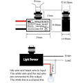 Miniatyrbillede 3 af 5: 120-277V Skumring til daggry sensor fotoelektrisk kontakt lys fotocelle sensor lyskontakt