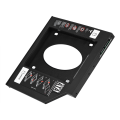 Miniatyrbillede 6 af 8: 2,5" SATA HDD SSD-kabinet Harddiskdrevbås Caddy Optisk DVD-adapter til bærbar 9,5 mm