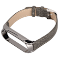 Miniatyrbilde 4 av 8: Denim mønster klokkebånd Retro håndleddsstropper erstatning for Xiaomi Mi Band 6 NFC spenne stil Grå Denim Svart skall