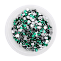 Miniatyrbild 2 av 8: 1000 st Point Back Rhinestones DIY Bröllop Smycken Kläder Armband Tillbehör 8mm Grön