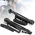 Miniatyrbillede 4 af 8: Et par aluminiumslegering højstyrke sort foldecykel lang arm V-bremse 412 modificeret cykeltilbehør