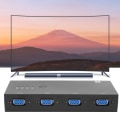 Pikkukuva 6 / 8: 4 in 1 VGA-videomuunnin 500 MHz kaistanleveyssovitin, musta kodin äänilaitteet