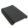 Miniatyrbild 6 av 8: Center Armrest Box Lid Cover TPE Svart Armrest Case Protector Mjuk Ersättning för Tesla Model 3 2017‑2022