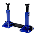 Miniatyrbillede 2 af 5: Display Stands Jack til 1/18 1/10 1/8 1/7 RC Crawler Truck Blå
