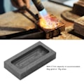 Miniatyrbild 5 av 6: Form för gjutstång - 47,5x24x8mm intern, 40x15x4mm extern 47.5*24*8mm