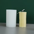 Miniatyrbillede 8 af 8: Moderne stearinlysstøbeform 3D geometrisk silikonelysfremstillingsform Aroma stearinlys silikoneforme