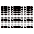 Pikkukuva 1 / 8: 200 kpl puunappia 2-reikäinen DIY tumma kahvi oliivin muotoinen vaatteiden lisävarusteet 30mm