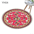 Pikkukuva 1 / 5: 80x80cm Pyöreä Mandala Matto Lattiapeite Tyyny Makuuhuone Olohuone Sisustus YH04
