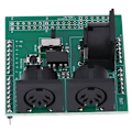 Miniatyrbillede 3 af 8: Fremragende MIDI Shield Module Digital Interface Adapter Elektronisk måleinstrument