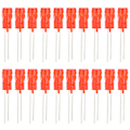 Miniatyrbillede 1 af 8: 20 stk. 3 mm DIY LED-diode, bærbare lysdioder til videnskabelige projekteksperimenter, rødt lys