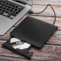 Miniatyrbild 5 av 8: USB3.0 Extern brännbar optisk enhet DVD RW brännare borstad bärbar dator tillbehör för 8X / DVD ROM