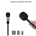 Miniatyrbilde 5 av 5: Håndholdt trådløs mikrofonadapter for trådløs lavalier-mikrofon