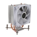 Miniatyrbild 2 av 8: 9CM CPU-kylare 2 kopparvärmeledningar Färgglada ljuseffekter DIY Installera datorns CPU-kylfläktar för moderkort