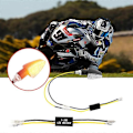 Miniatyrbillede 4 af 5: 4 stk. 12V Motorcykel LED Effektmodstand Belastningsmodstand Dekodere Blinklys Korrektionscontroller til Motorcykel Scooter