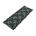 Miniatyrbild 8 av 8: Spetsband 18 cm brett unik stil mjuk förtjockad klädtillbehör för att dekorera kläder byxor svartgrön