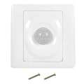 Miniatyrbild 1 av 8: Justerbar infraröd IR-kroppsrörelsesensoromkopplare Automatisk modul Väggmonterad kontrolllampa