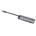 Pikkukuva 8 / 8: 6 in 1 USB C -keskitin VGA USB3.1 USB2.0 TYYPPI C2.0 PD100 Type C telakointiasema kannettavalle tietokoneelle