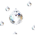Miniatyrbillede 2 af 5: Regnbue Krystal Dekoration, 24 stk. Krystal Glas Kugle, Regnbue Krystal Kugler, Krystal Glas Kugle, Krystal Kugler Smykker Til Prisme Dekoration