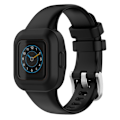 Miniatyrbild 5 av 8: Klockarmband Kompatibelt med Garmin Fit JR3 Mjukt Silikon Sport Rem Armband