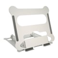 Miniatyrbild 4 av 8: Silver Bärbar Laptop Stativ Portabel Skrivbord Fällbar Retractable Lyftbar Justerbar Vinkel Aluminiumlegering Kylning Dator Stativ