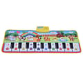 Barnas musikkmatte Interessant Sklisikker Stabil Sammenleggbar Keyboard Danseleker for barn