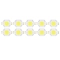 Miniatyrbilde 7 av 8: 10 STK COB lyskilde 10W /6500K integrert LED-brikke 12V/700mA for DIY-lampetilbehør Rent hvitt lys