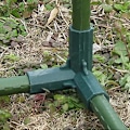 Miniatyrbild 5 av 5: Tunga växthusram Möbelkopplingar, 2 st 16 mm PVC-rörbeslag Böj \"T\" Kopplingar