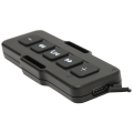 Miniatyrbild 7 av 8: Bluetooth 5.0-fjärrkontroll Bärbar IPX4 Vattentät Easy Touch Smartphone-kontroll för de flesta telefoner