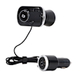 Miniatyrbillede 6 af 8: Bil Bluetooth FM-sender Multifunktionel håndfri opkald QC3.0 Hurtig opladning Bluetooth-biladapter