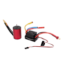 Pikkukuva 4 / 8: S3650 3900KV vedenpitävä harjaton moottori 60A harjaton moottori ESC T-liitin uros 1/10 RC-auton päivitysosiin