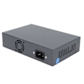 Miniatyrbillede 8 af 8: POE-switch IEEE802.3af/at 100 Mbps lille kompakt lydløs stationær ventilatorløs 6 porte POE-switch til adgangspunkt 100-240VAU-stik