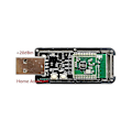 Miniatyrbilde 2 av 5: ZigBee 3.0 USB Dongle Zigbee Gateway Analyzer Zigbee2MQTT USB Grensesnitt Capture ZHA NCP Home Assist