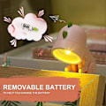 Miniatyrbillede 4 af 4: LED Natlampe Mini Tegneserie Sød Kæledyrslys Hund Hjort Dinosaur Bærbar Foldbar T ZD.16 klar 06