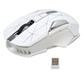 Miniatyrbillede 2 af 8: Trådløs mus 2.4G Trådløs Ergonomisk Design 3 DPI skridsikker rulle USB Genopladelig gamingmus til pc Bærbar computer Hvid