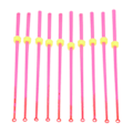 Pikkukuva 6 / 8: 10 kpl jääkalastusvavan kärki ABS Mini Top Section kalastustarvikkeiden jatkovarsi talvikalastukseen 18 cm