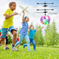 Miniatyrbillede 7 af 8: LED Lysende Elektrisk Flyvende Bold Helikopter til Børn Induktion Flyvende Legetøj Håndkontrol RC Flyvende Lys Op Legetøj Indendørs Udendørs Spil