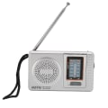 Pikkukuva 1 / 8: Kannettava radio DSP Chip AM FM-transistoriradio sisäänrakennetulla kaiuttimella kotimatkailun viihdetyöhätätilanteeseen
