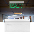Miniatyrbillede 8 af 8: AC220V 3W LED PMMA 350x180mm/13,78x7,09in Sikkerhedsindikatorlys for nødudgang