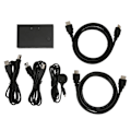 Miniatyrbild 8 av 8: KVM-switch 2 portar Plug and Play USB HUB 4K 30Hz HD Multimedia Interface KVM-switch för PC-skrivare Mus Tangentbord