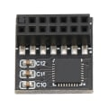 Miniatyrbild 1 av 8: TPM 2.0 Module 14Pin SPI TPM 2.0 Encryption Security Module LPC Interface 14Pin TPM2.0 Module for Windows for ASUS