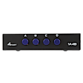 Miniatyrbillede 4 af 8: 2/4 port USB 2.0 manuel deling switch switcher boks til pc printer scanner (4 port)
