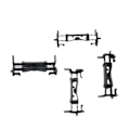 Miniatyrbilde 4 av 5: 10 stk. kompatible med L200 TRITON Auto Taklist Klips Snap Takskinne Trim Klips