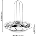 Miniatyrbilde 4 av 5: Vertikal Kyllingsteker - Kyllingstativ - Vertikal Kyllingsteker - Kyllingstativ i Rustfritt Stål, Kjøkkenutstyr for Grill og Camping (1 stk)